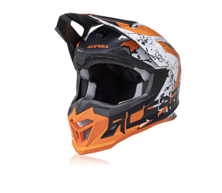 Шлем (кроссовый) Acerbis PROFILE 4 Orange/White
